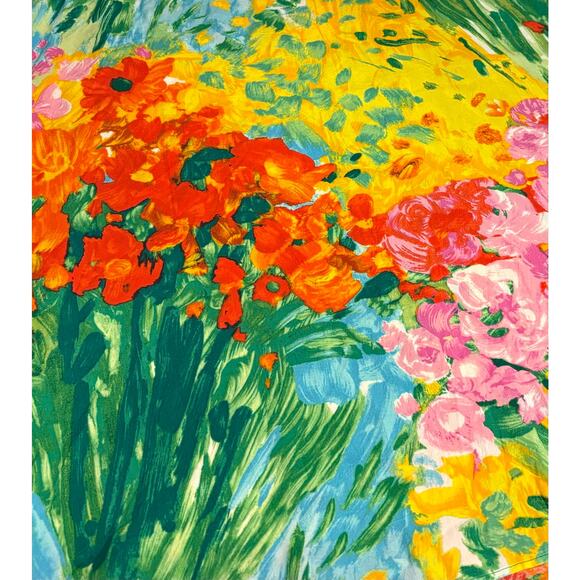 JAMS WORLD Doris Dress 60 Years Bouquet Burst Floral Wearable Art | XS - Picture 2 of 8